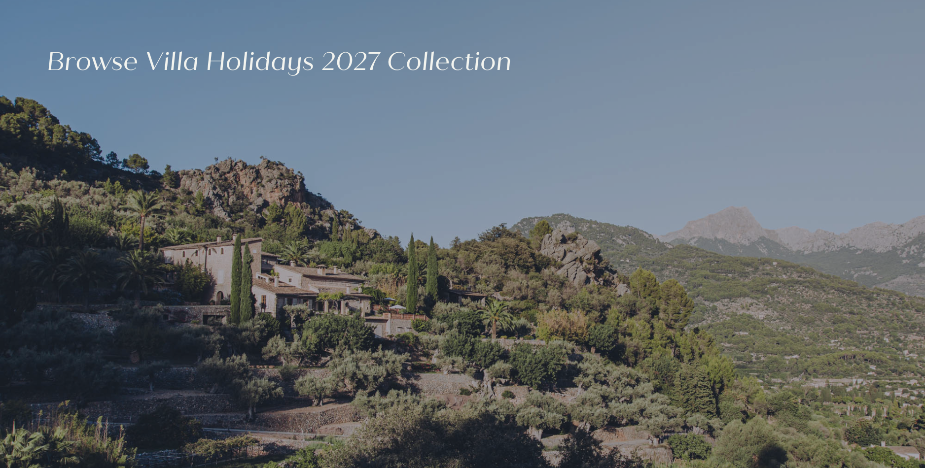 villa holidays 2027